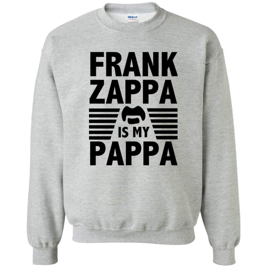 AGR Frank Zappa is My Pappa Crewneck Pullover Sweatshirt