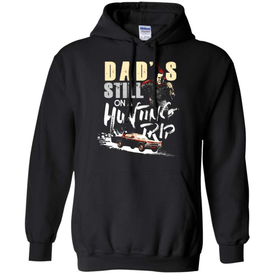 AGR Dad_s Still On A Hunting Trip Negan The Walking Dead Hoodie