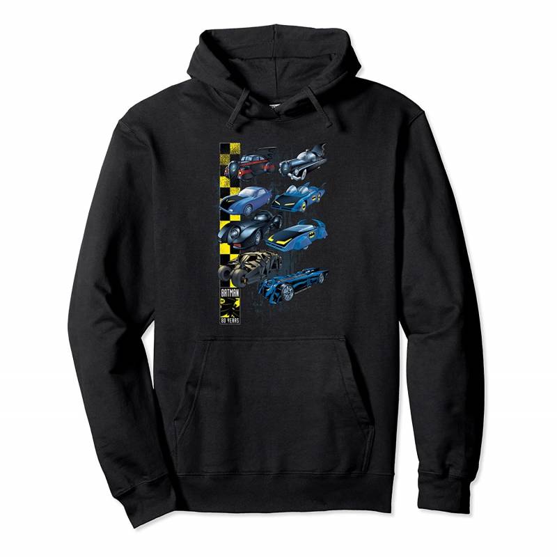 Batman 80 Years Batmobiles Pullover Hoodie, T-Shirt, Sweatshirt