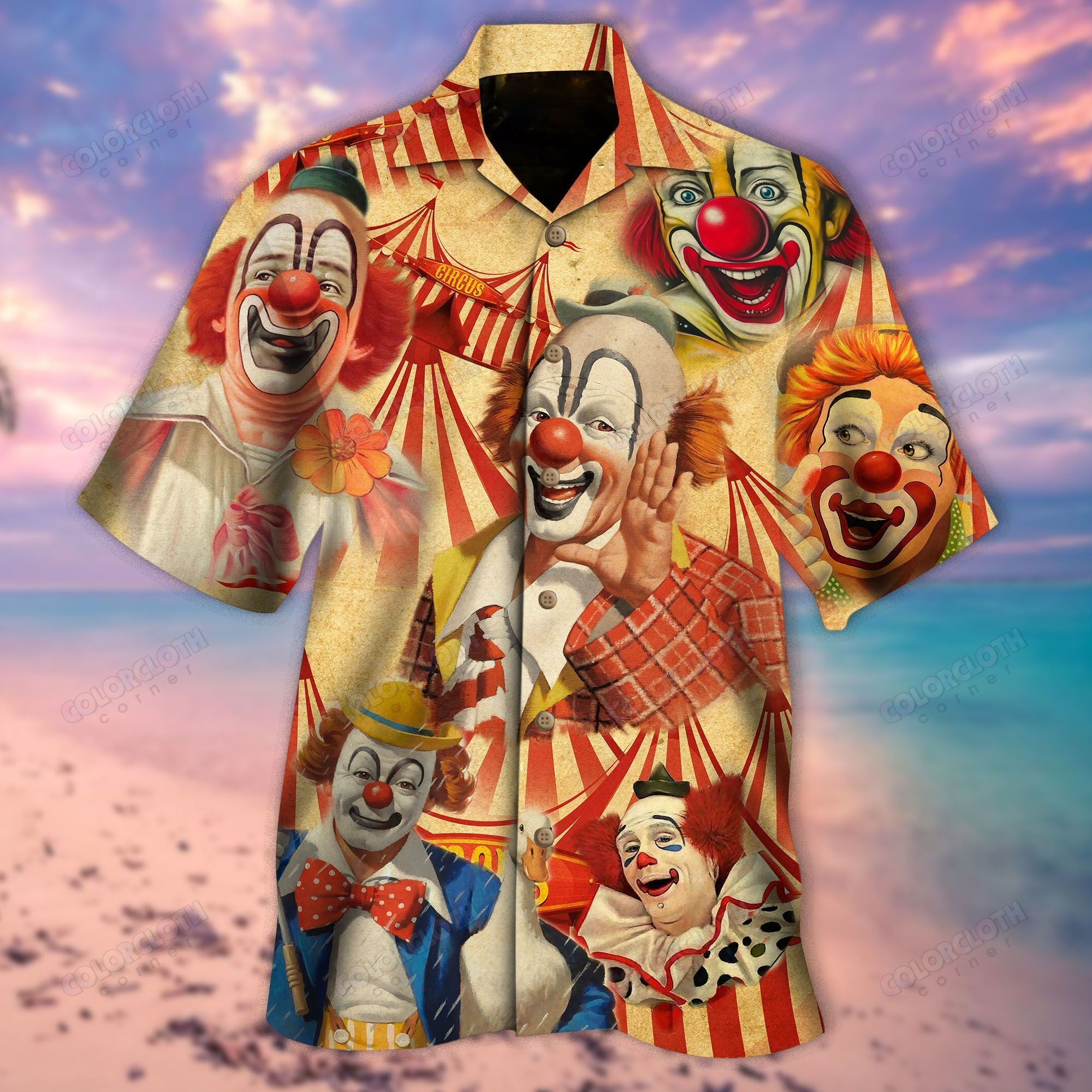 In Heart A Clown Hawaii Shirt Hawaii For Hawaii Aloha Ha74535