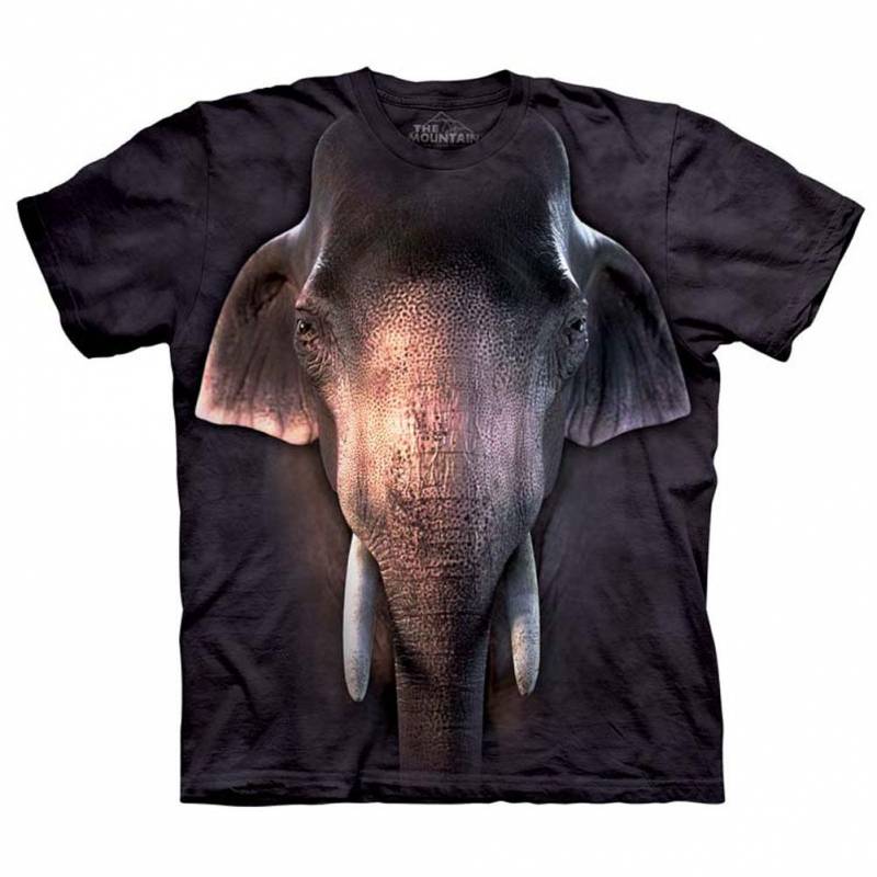 Big Face Asian Elephant T-shirt