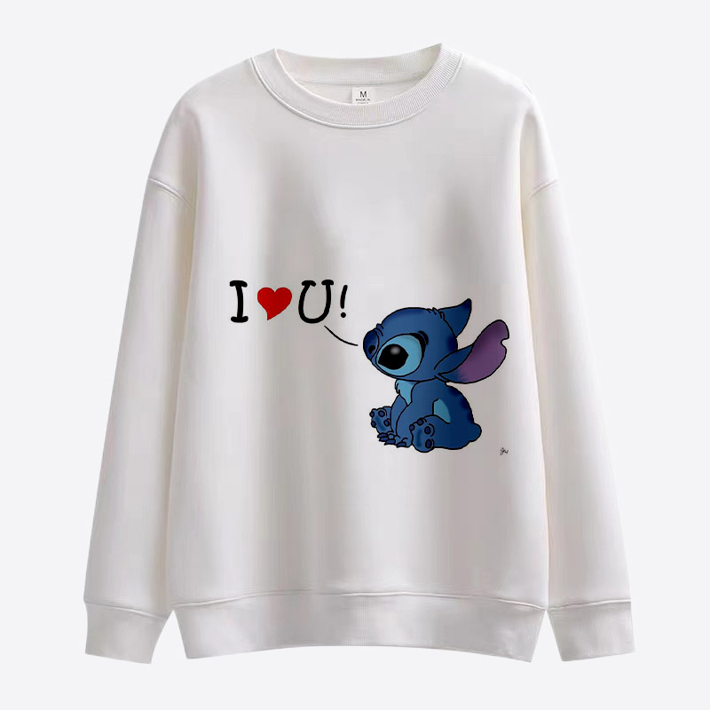 2022 Disney Mickey Mouse Mickey and Minnie 3D Cute Kawaii Sweater Women’s Round Neck Long Sleeve Women’s Korean Sweater Y2K alx