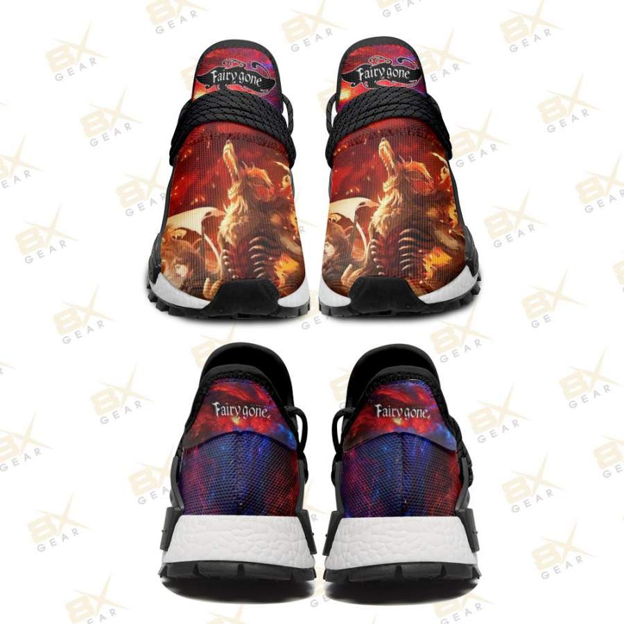 Fairy Gone Sneakers Red Hood Shoes Anime Fan Gift Idea S12125