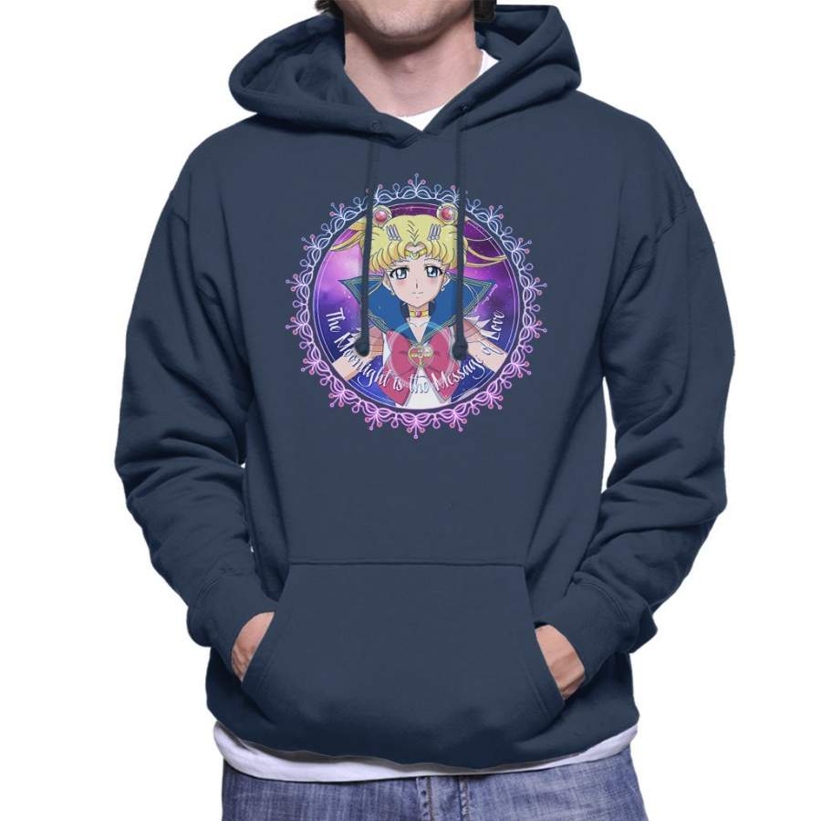 Sailor Moon Crystal Moonlight Men’s Hooded Sweatshirt