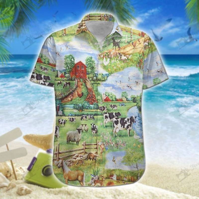 Farm Men’s Hawaii Shirt + Men’s Beach Short VU220710