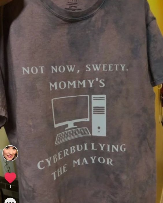 Cyber Bullying The Mayor T Shirt Outfit