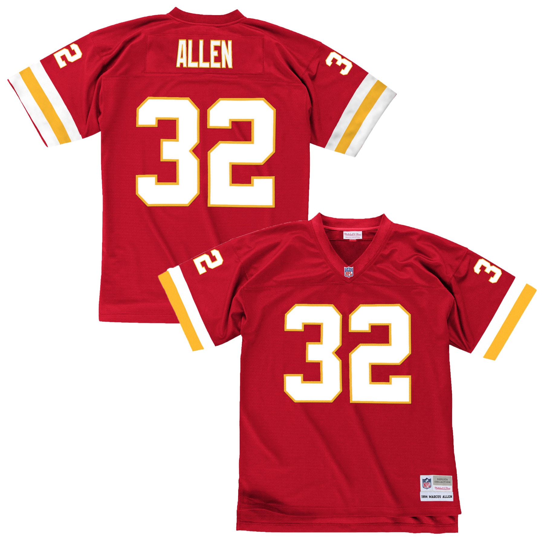 Marcus Allen Kansas City Chiefs Mitchell & Ness 1994 Retired Player Legacy Replica Jersey – Red