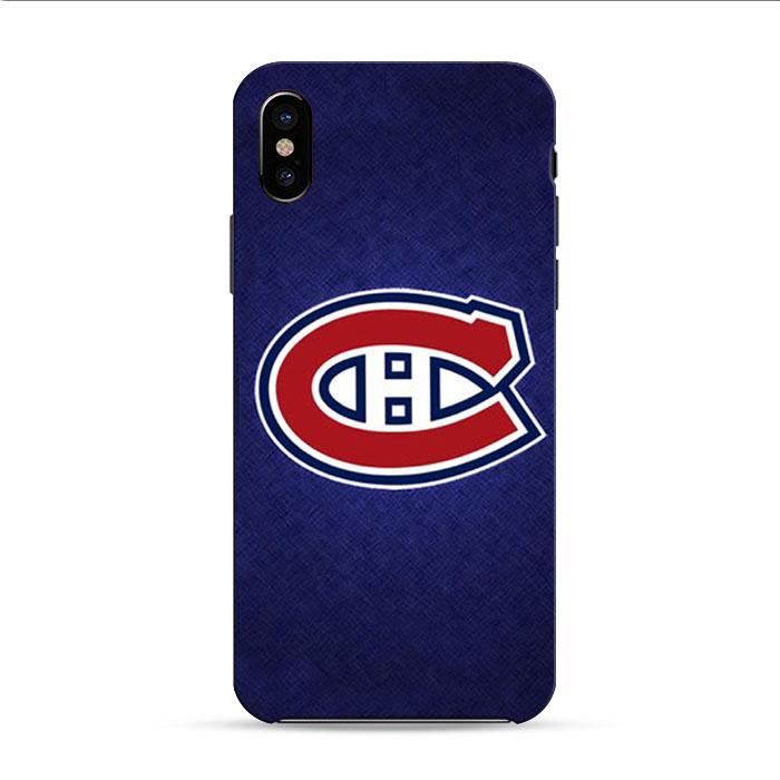 Montreal Canadiens Blue iPhone XS 3D Case