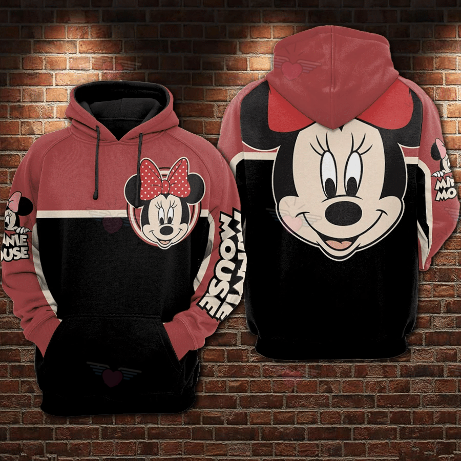 Cartoon Cartoon Minnie Vintage Hoodie-QT009102Ha