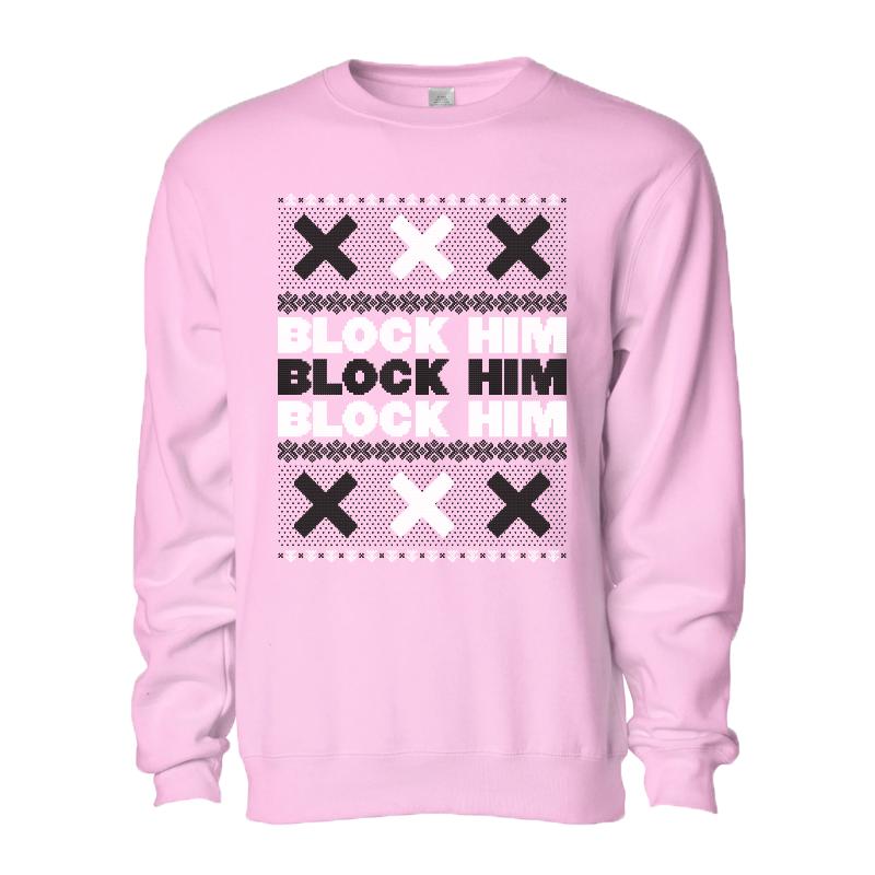 Block Him Ugly Sweater