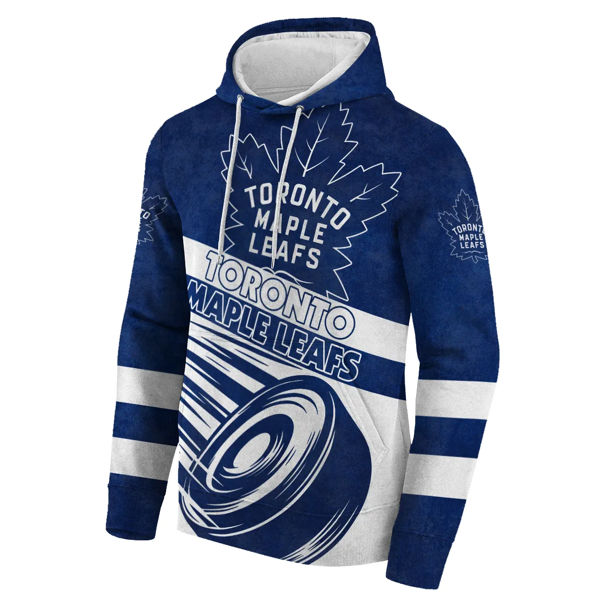 Ice Hockey Puck Toronto Maple Leafs National Hockey League All Over Prints Blnhl020924Tmlhd  Hoodie