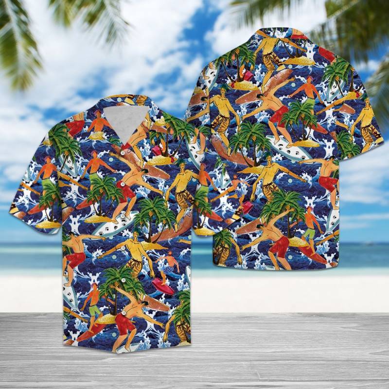 Surfing Lover Hawaiian Shirt Ha14141