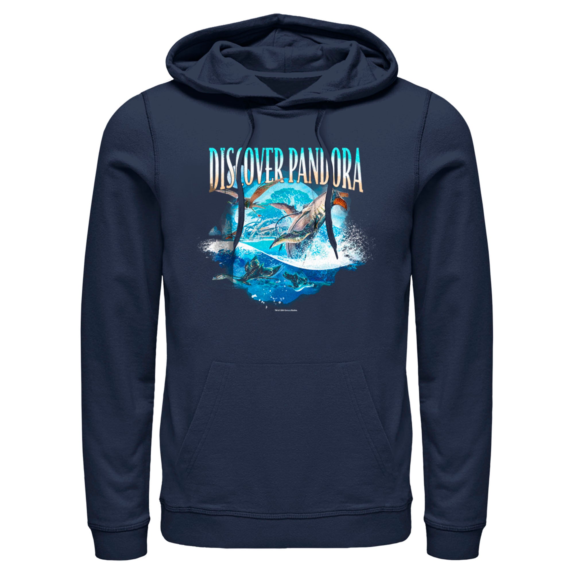 Men’S Avatar: The Way Of Water Discover Pandora Ocean Pull Over Hoodie