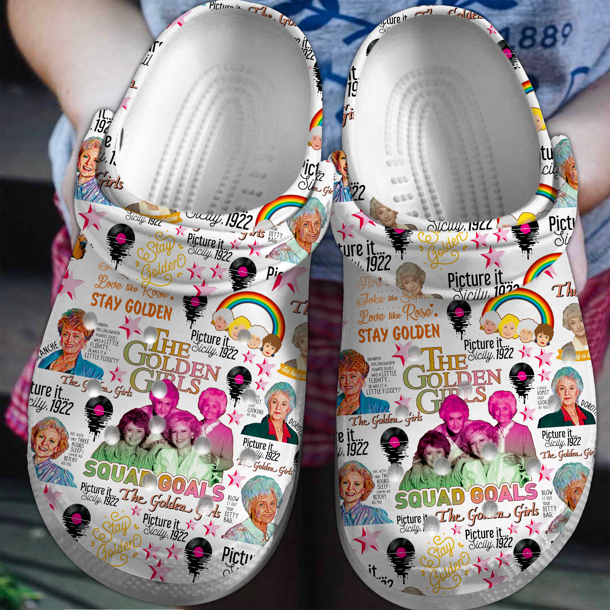 The Golden Girls Tv Series Crocss Clogs For Men Women And Kid Ttp2405226499