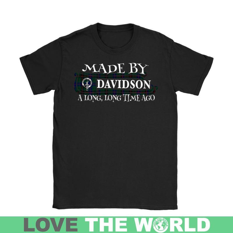 Davidson Tartan T-Shirt – A Long Time Ago – BN