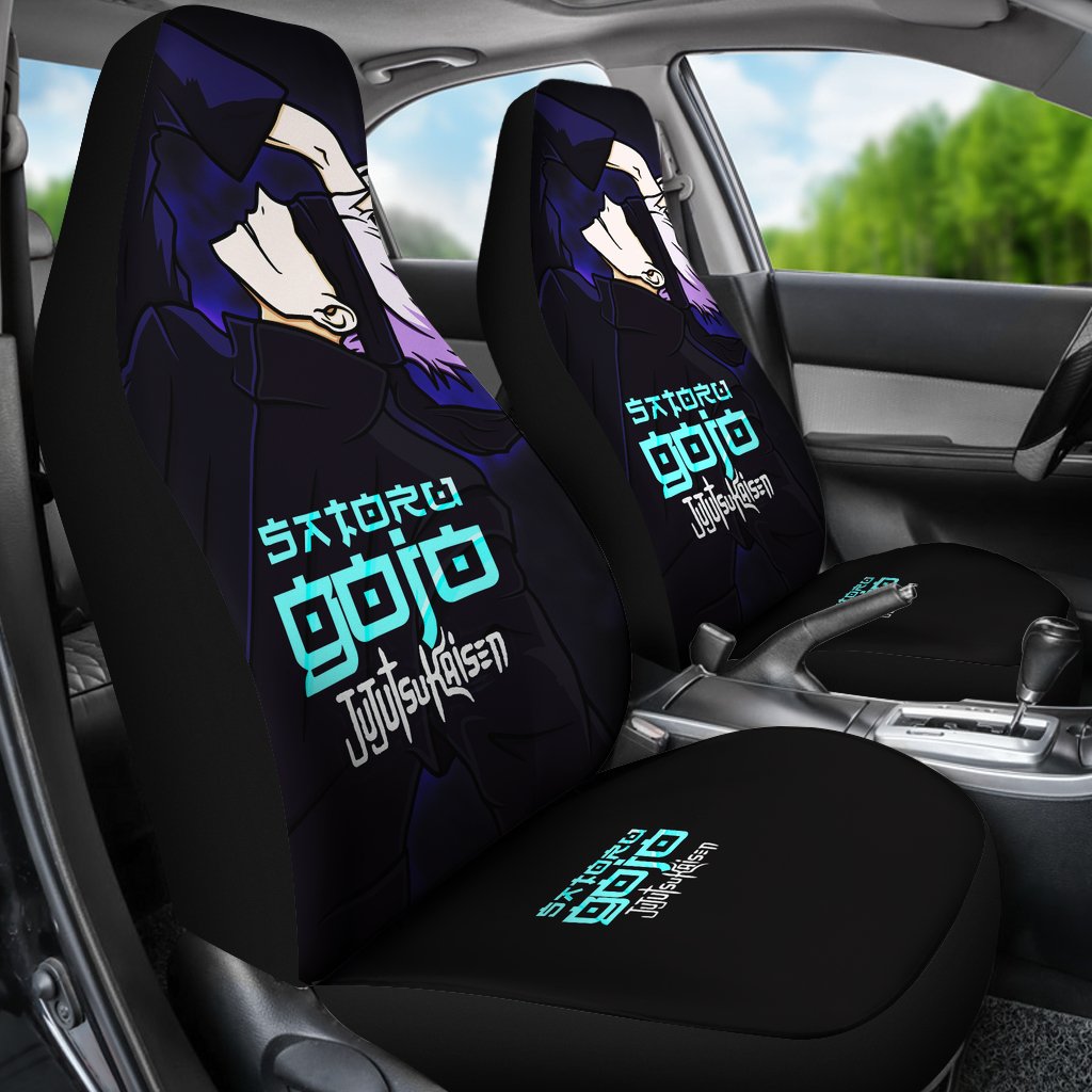 Satoru Gojo Feeling Jujutsu Kaisen Car Seat Covers Anime Seat Covers