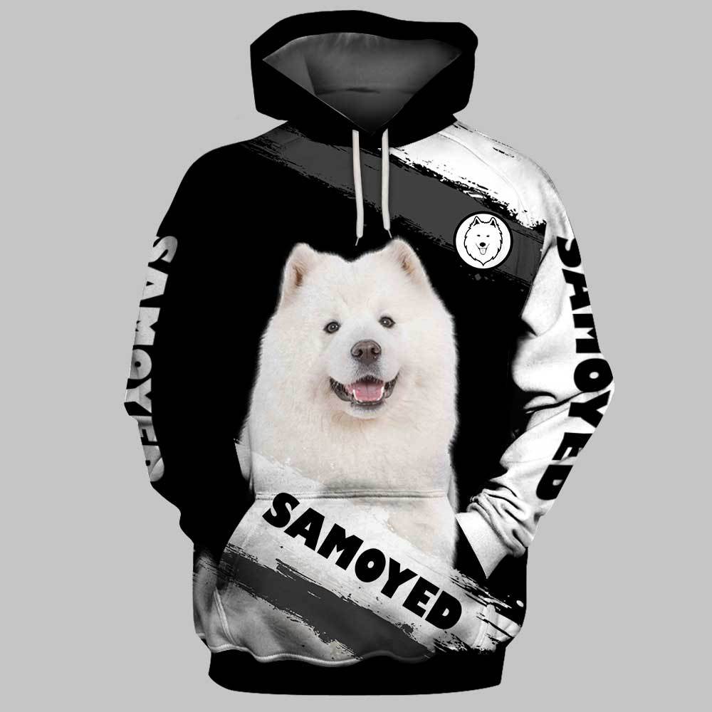Samoyed Dog 3D Full Printing