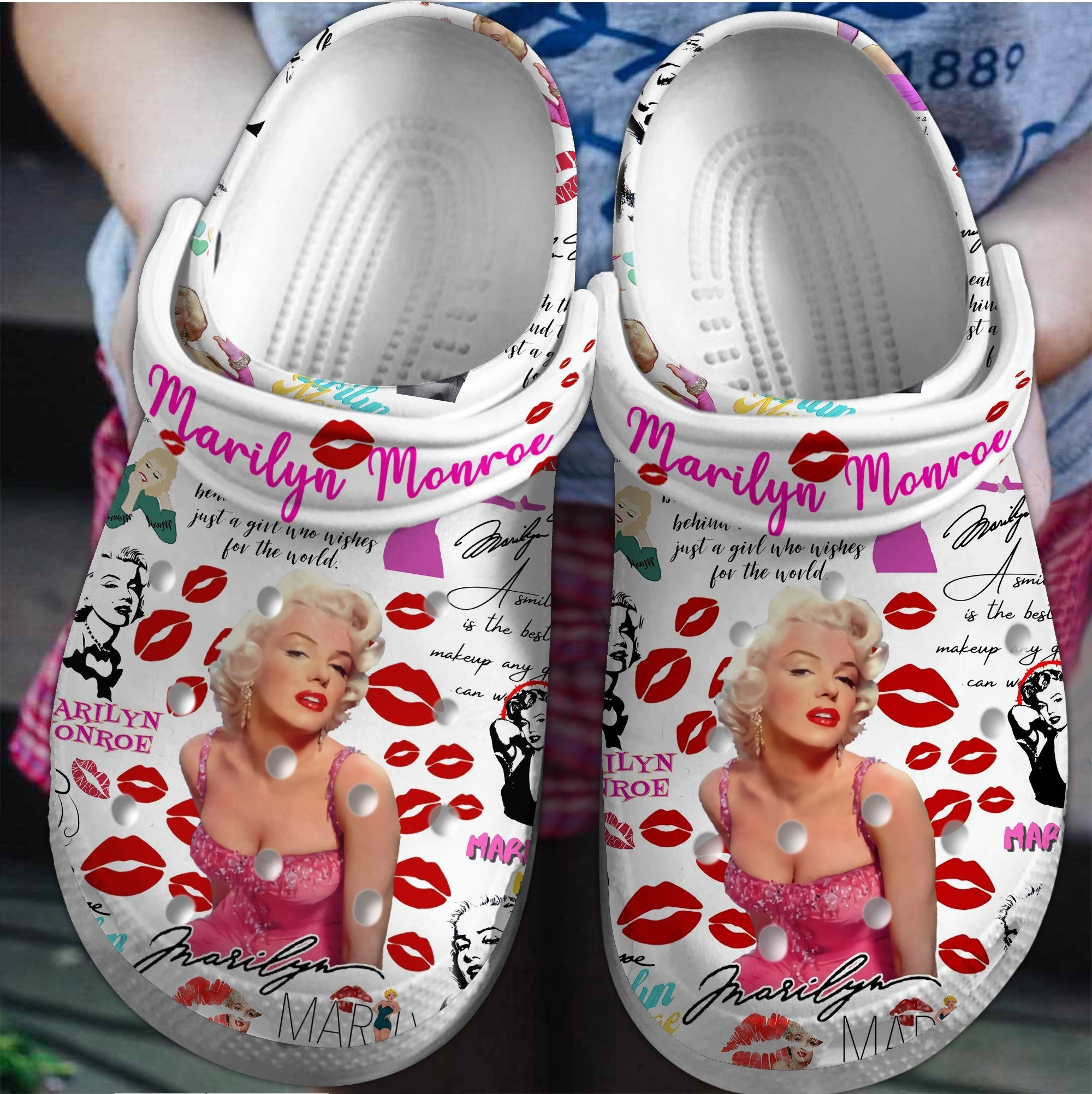 Marilyn Monroe Crocss Clogs For Men Women And Kid Gn1L6Gcr