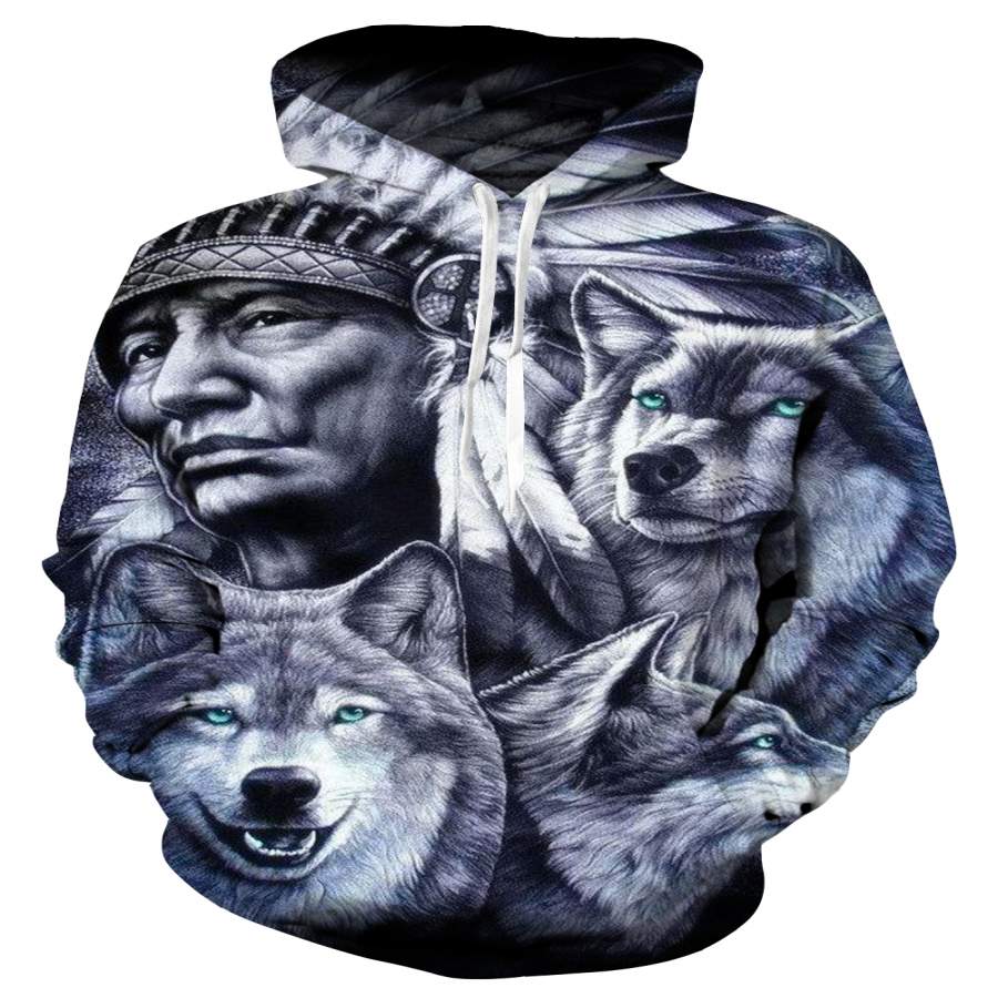 WOLF3D049 – 3D WOLF SHIRT - Redditprint Store