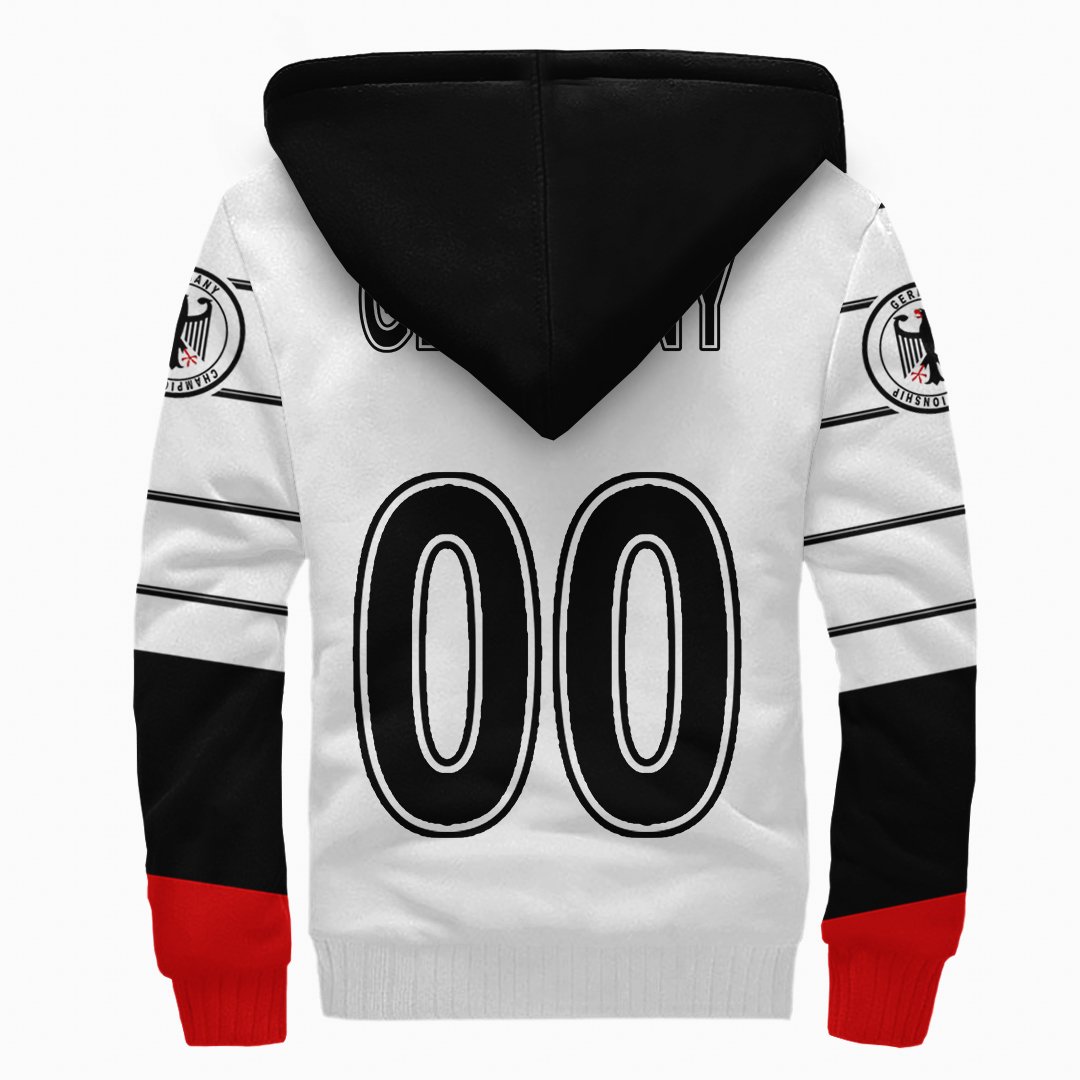 (Custom) Germany Tank Sherpa Hoodie Euro Soccer A27