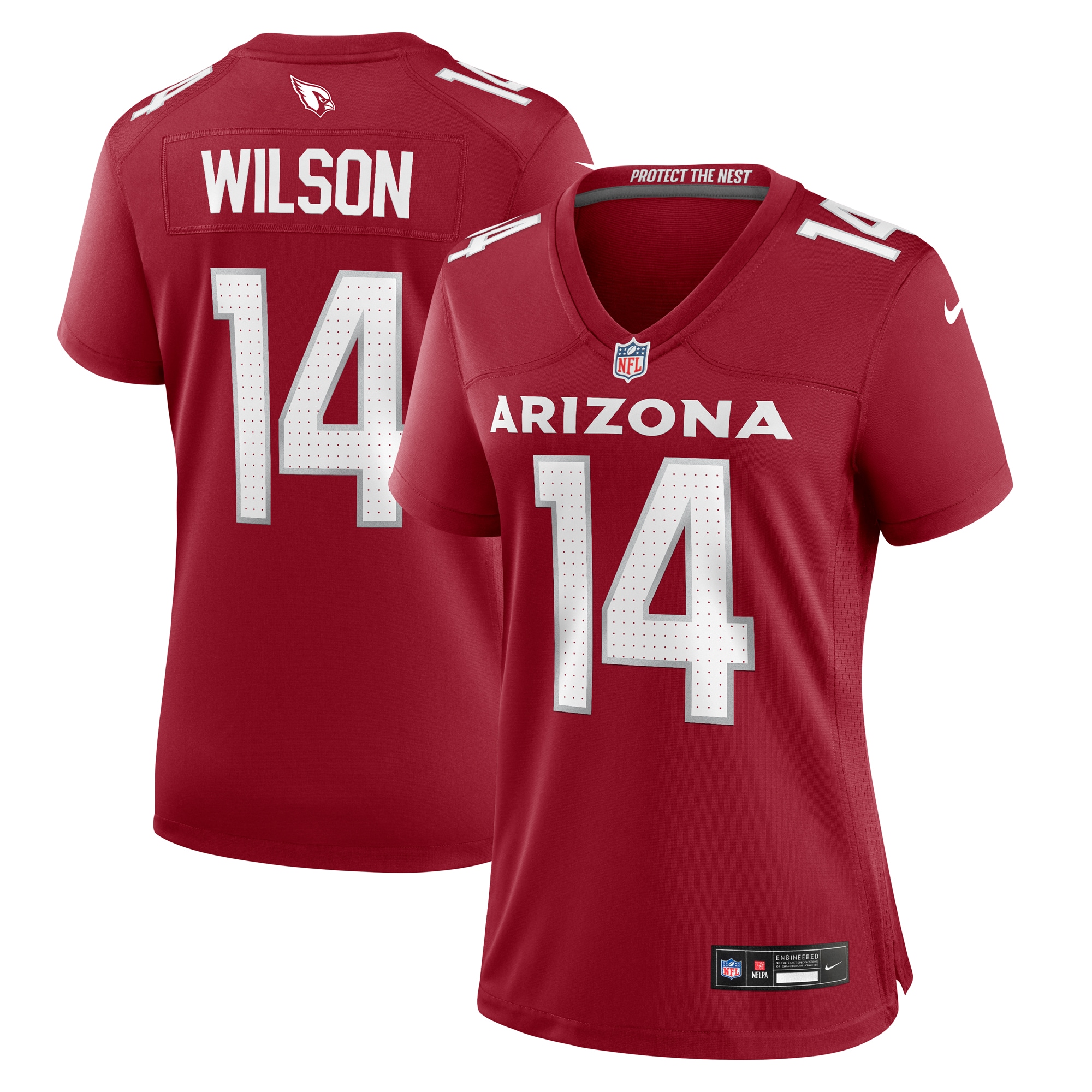 Women’s Arizona Cardinals Michael Wilson  Cardinal Team Game Jersey