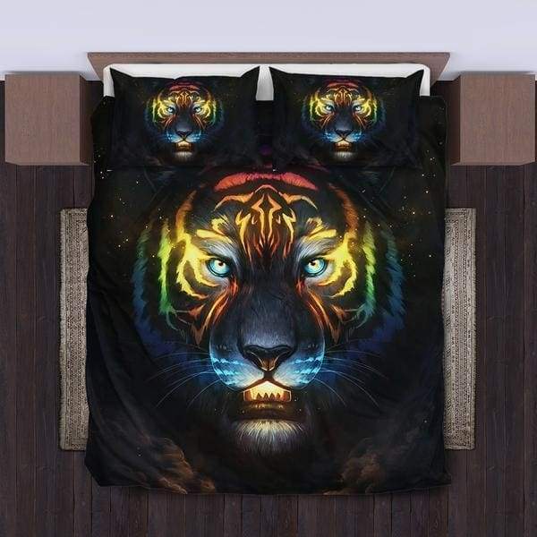 Fandomgift Tiger Bedding Set Duvet Cover Pillowcase