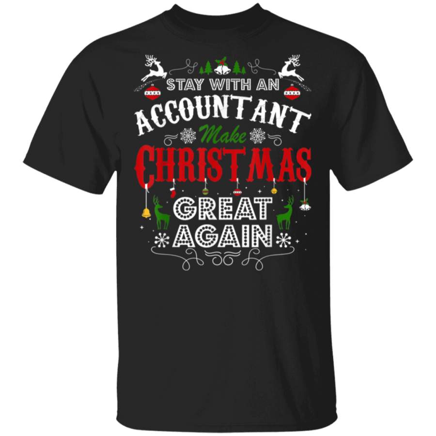 Accountant Make Christmas Great Again TShirt