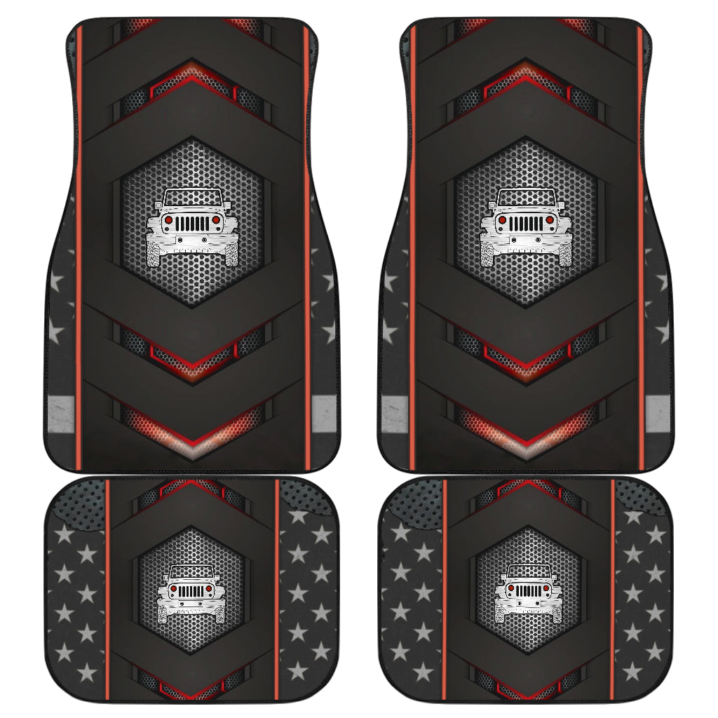 Jeep American Flag Car Floor Mats Car Accessories