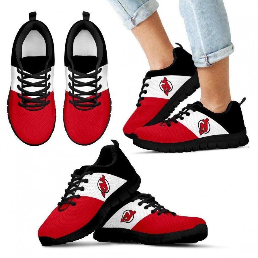 Separate Colours Section Superior New Jersey Devils Sneakers #116