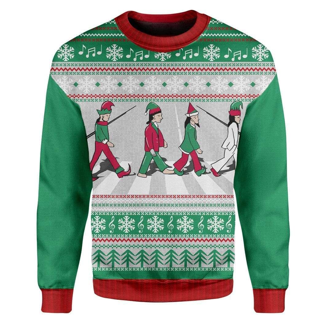 Custom T-Shirt – Long Sleeves Ugly Christmas Christmas Sweater Jumper