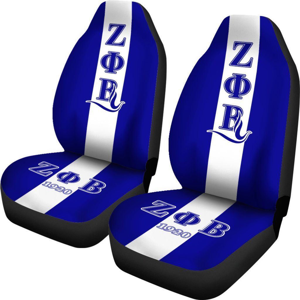 Greek Life Car Seat Cover – Zeta Phi Beta Straight Car Seat Covers