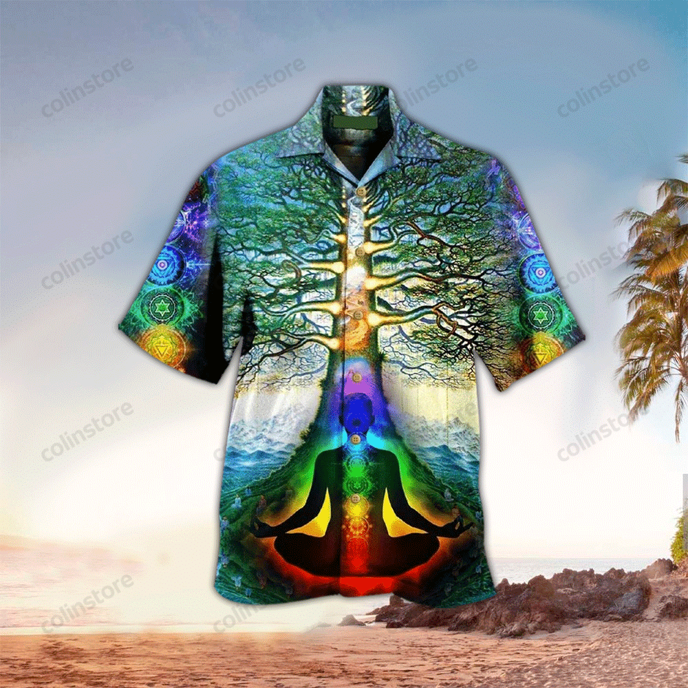 Yoga Hawaii Shirt For Lovers Aloha Ha42820