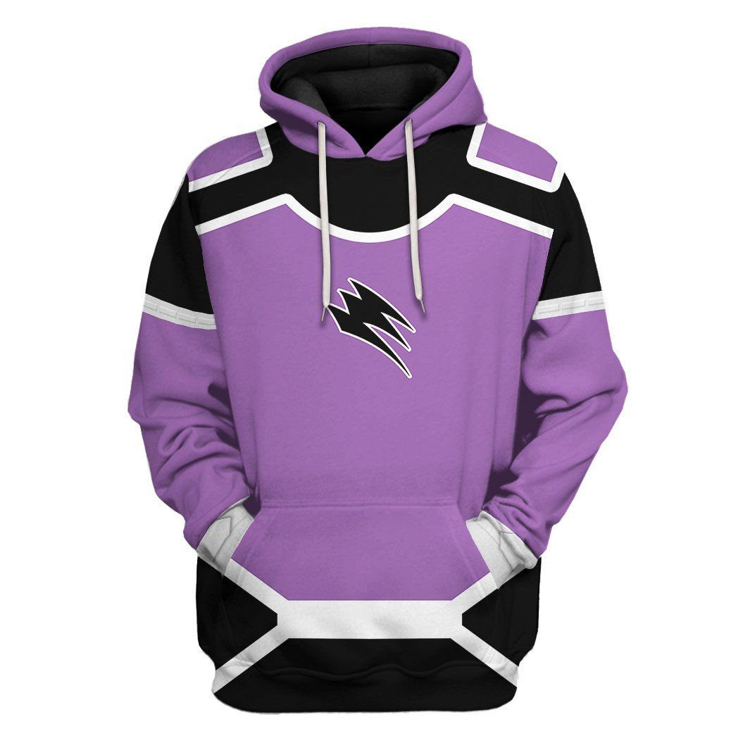 3D Jungle Fury Wolf Power Ranger Tshirt Hoodie Apparel