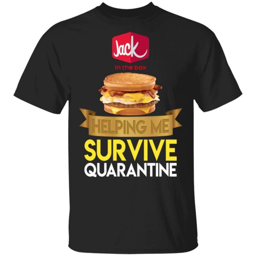 Jack In The Box Helping Me Survive Quarantine T-Shirt