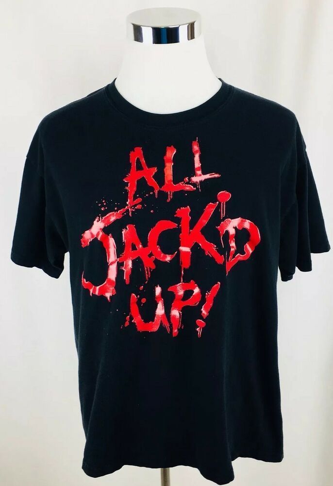 Halloween Horror Nights Black All Jack D Up Walking Dead 2015 Shirt