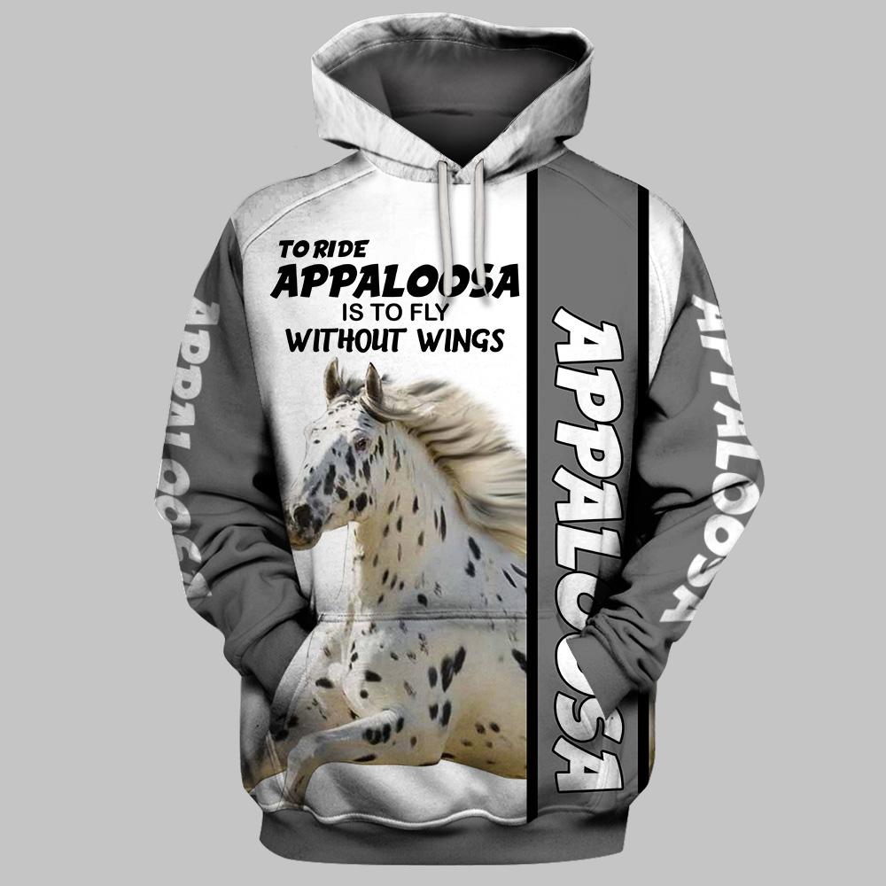 Appaloosa Horses 3D Full Printing Hoodie And T-Shirt