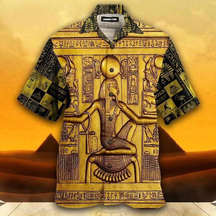 Ancient Egypt Pharaoh Hawaiian Shirt | Unisex | Adult | Hw2867