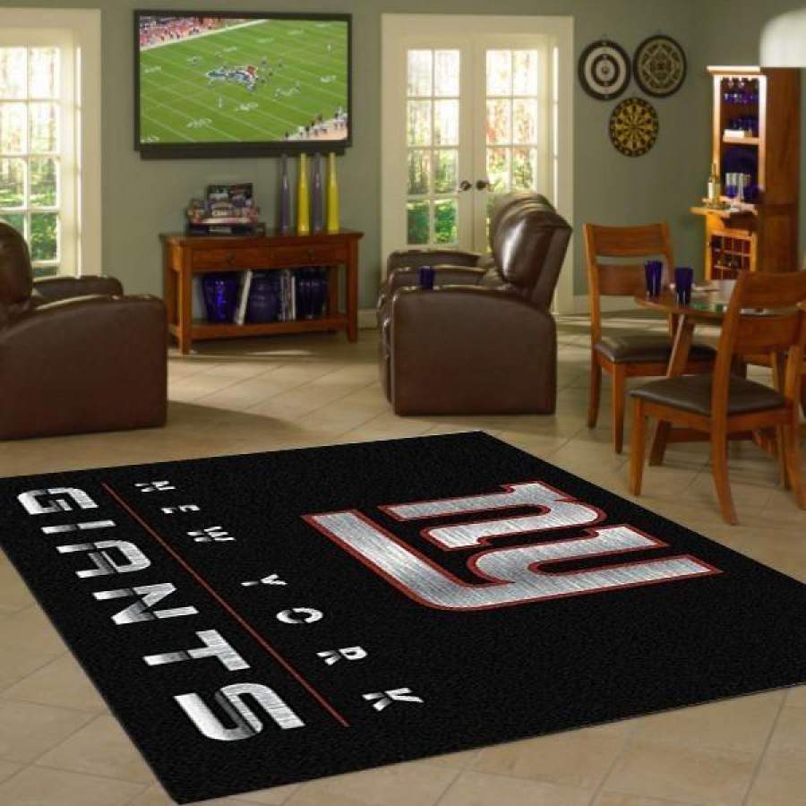 New York Giants rug, Football rug Floor Decor