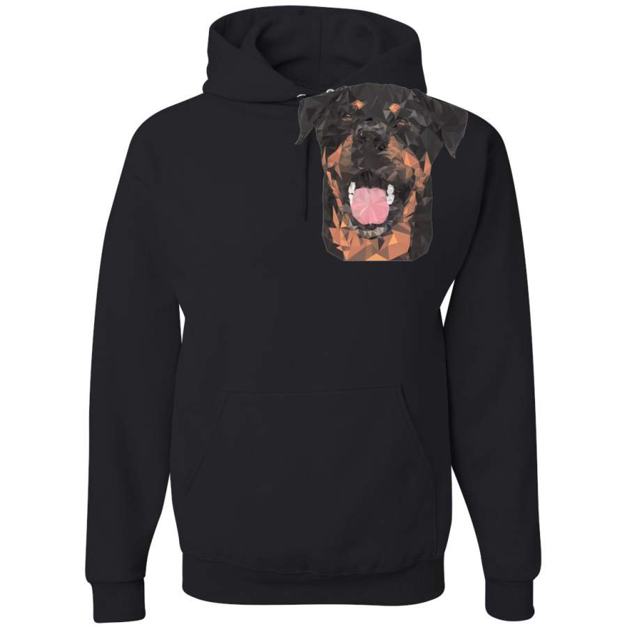 Rotteiler Dog Animal Lover Graphic Hoodie Sweatshirt