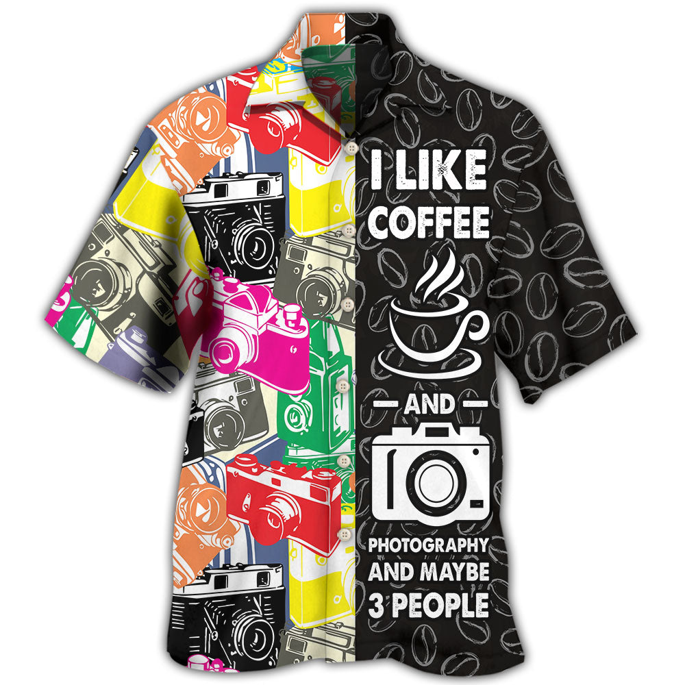 Coffee I Like And Photography Hawaii Shirt Ha63310