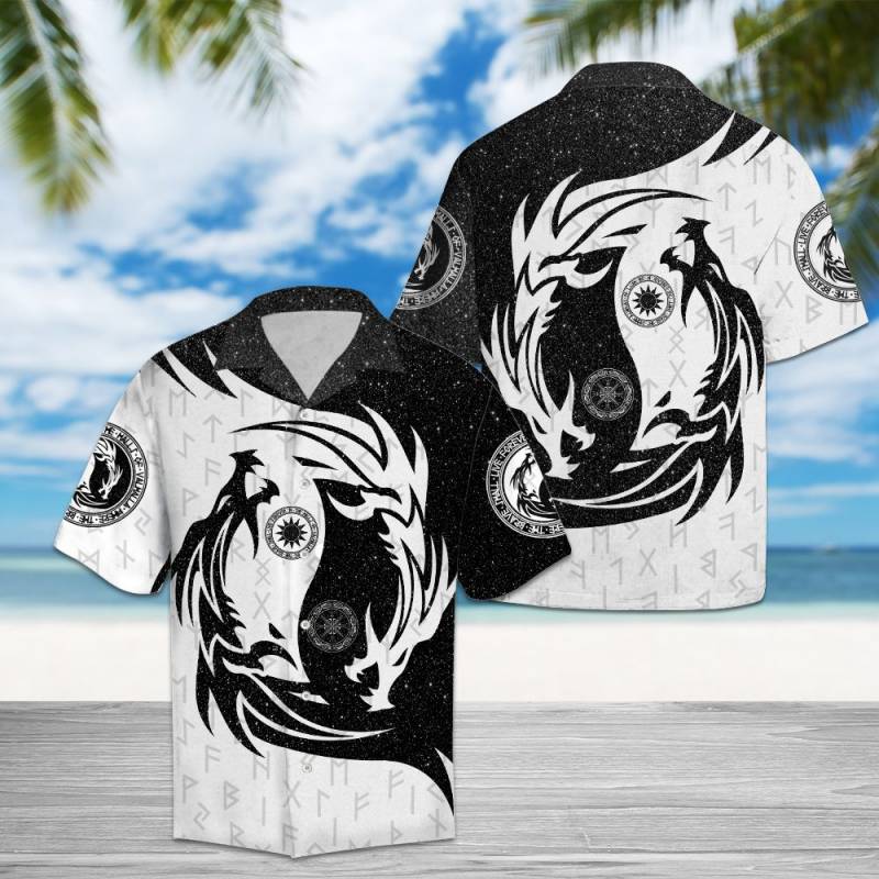 Viking Dragon H4802 – Hawaiian Shirt