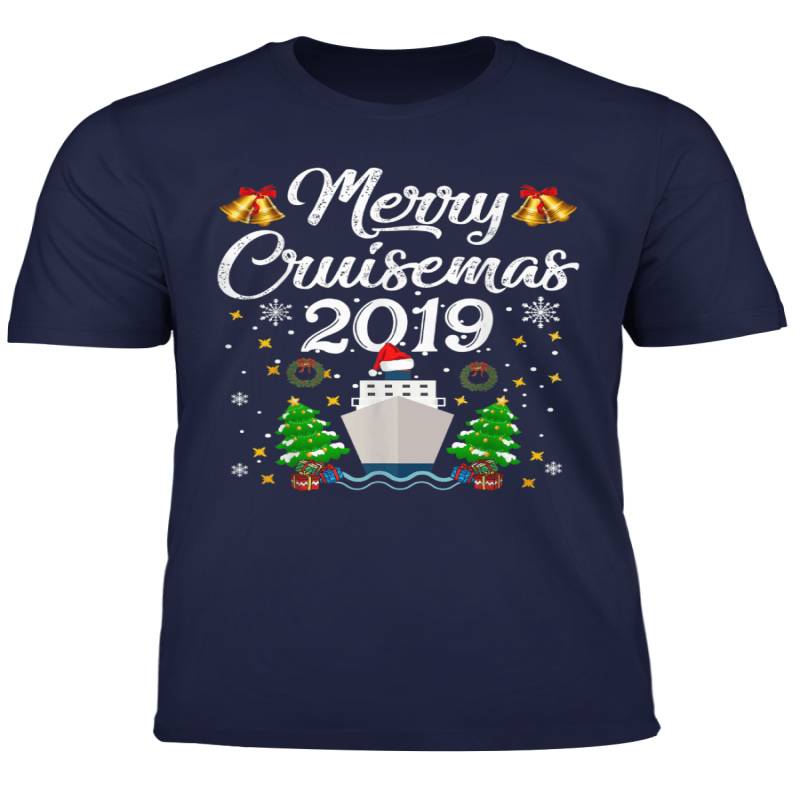 Merry Cruisemas Family Cruise Christmas 2019 Funny T-Shirt