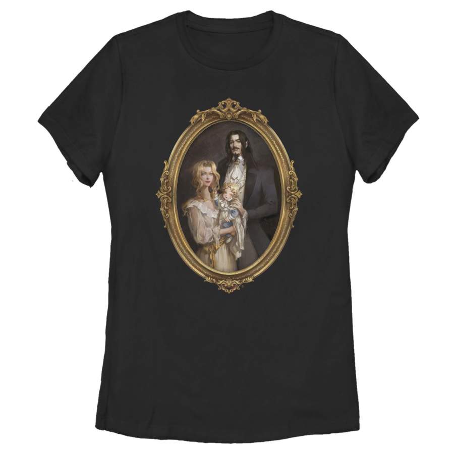 Castlevania Women’s Framed Family Portrait  T Shirt