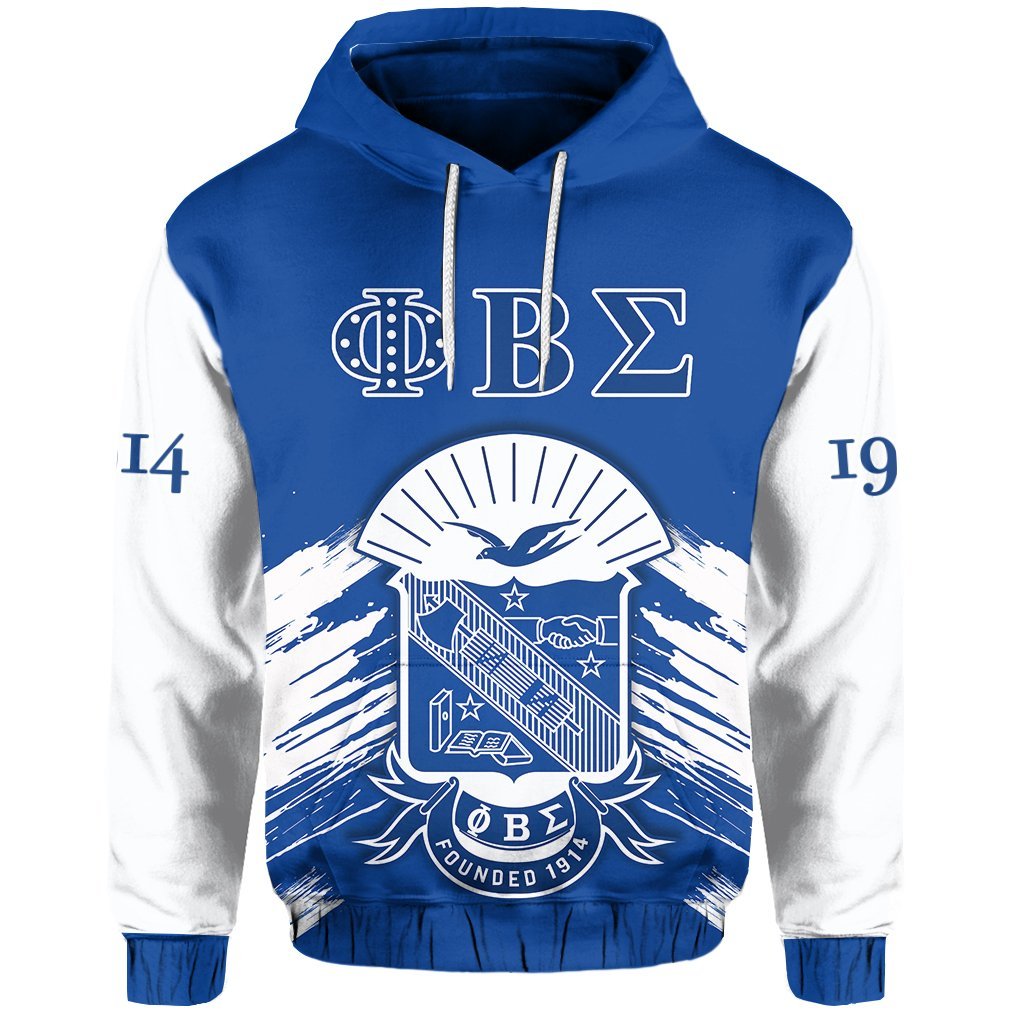 Phi Beta Sigma Hoodie Blue Gomab Lt13