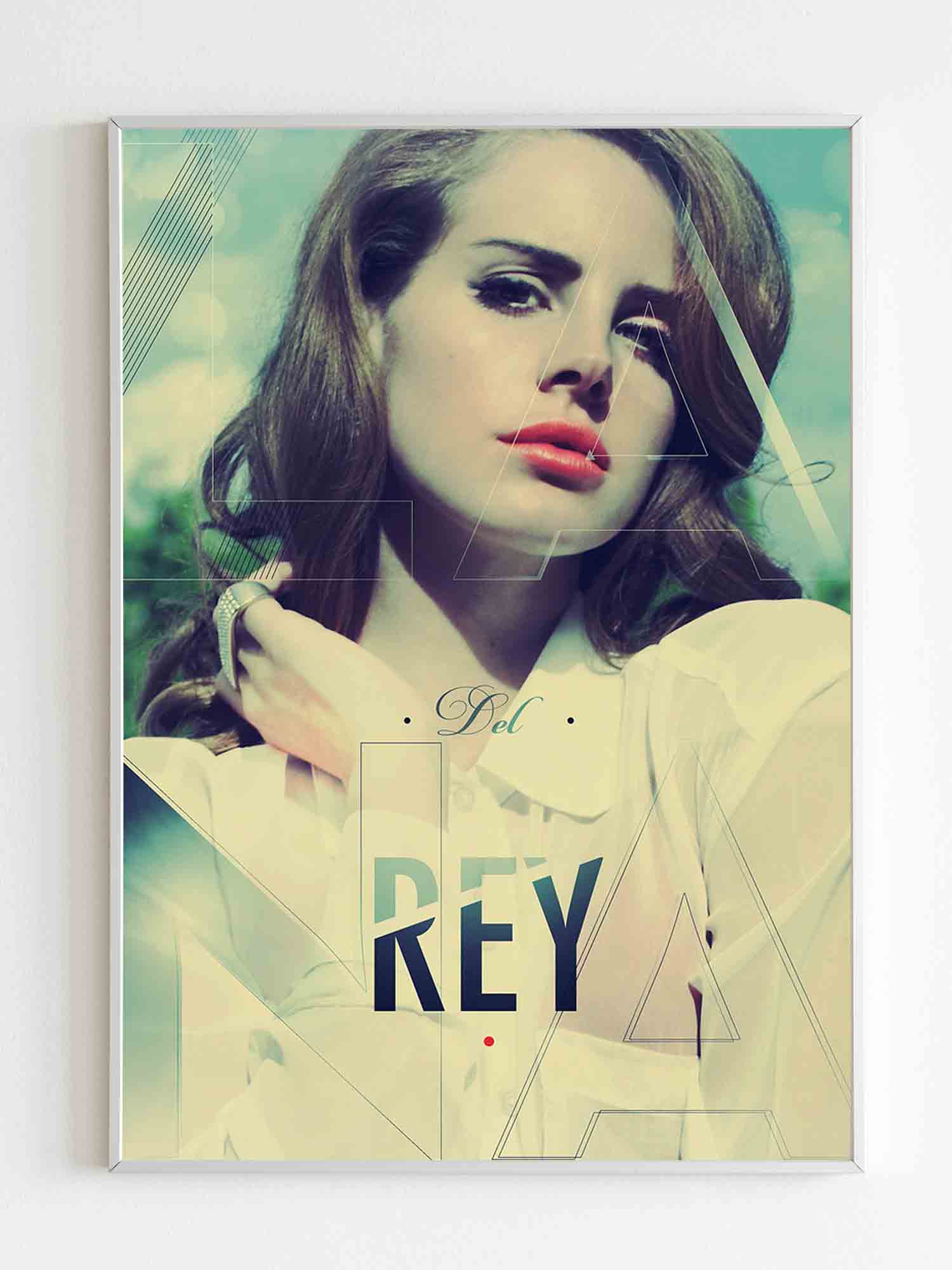 Lana Del Rey Style Poster Poster Art Design 