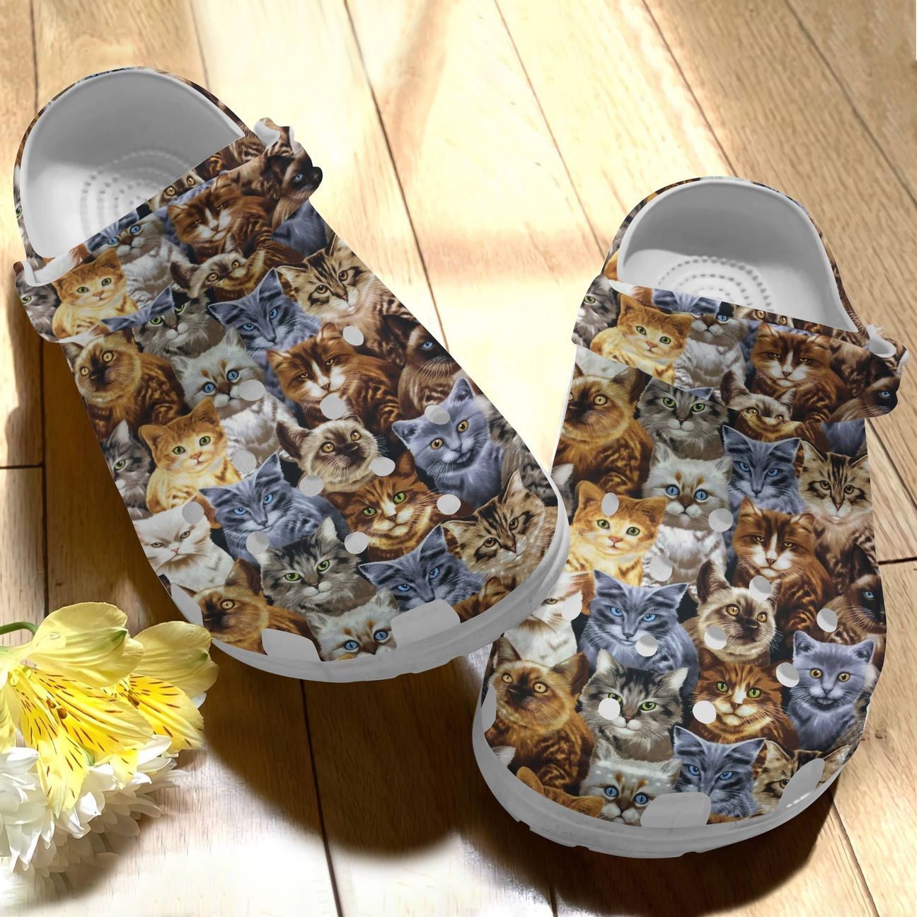 Cat Personalized Clog, Custom Name, Text Judging Cats, Fashion Style For Women, Men, Kid, Print 3D