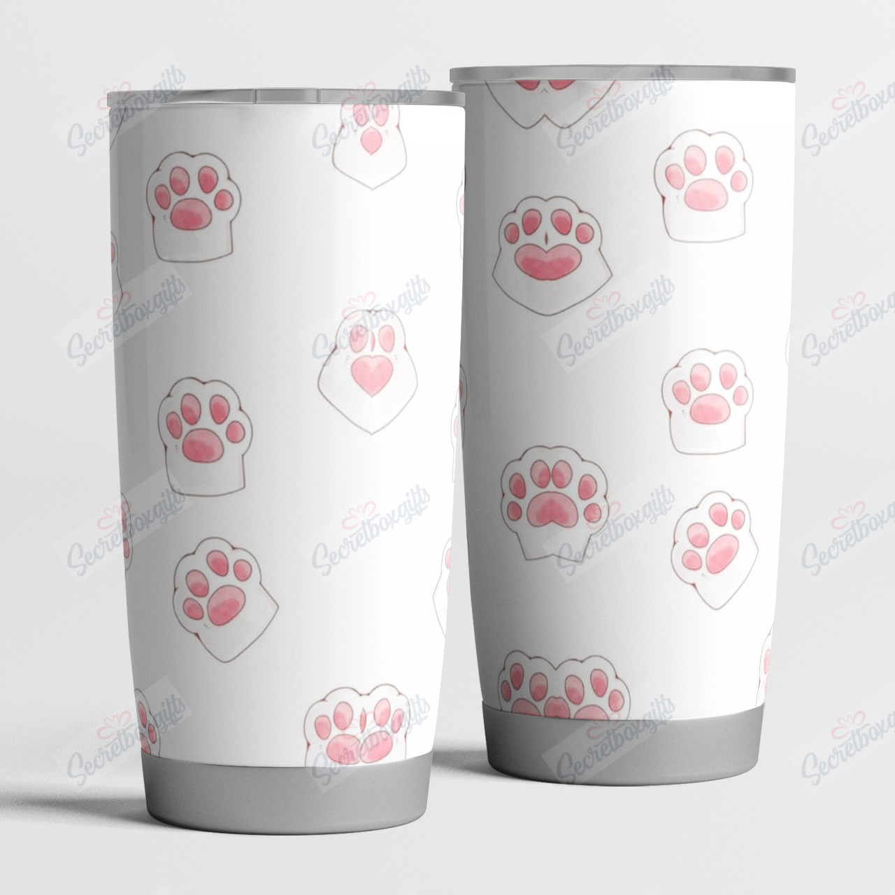 Personalized Cat Kitten Dog Paw Cute Nc1611369Cl Tumbler