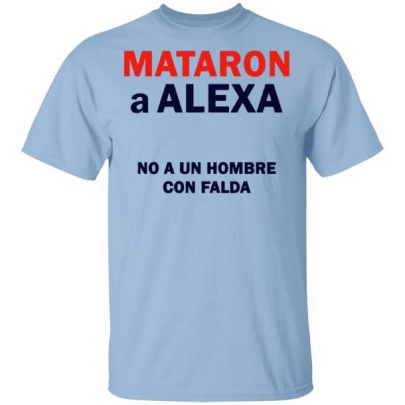 Bad Bunny mataron a alexa no a un hombre con falda Shirt