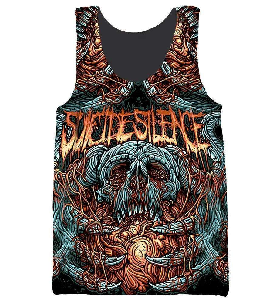 Suicide Silence Hoodies – Pullover Blue Hoodie