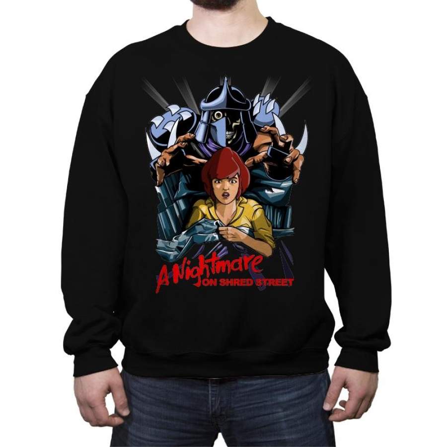 A Nightmare On Shred Street – Crew Neck Sweatshirt